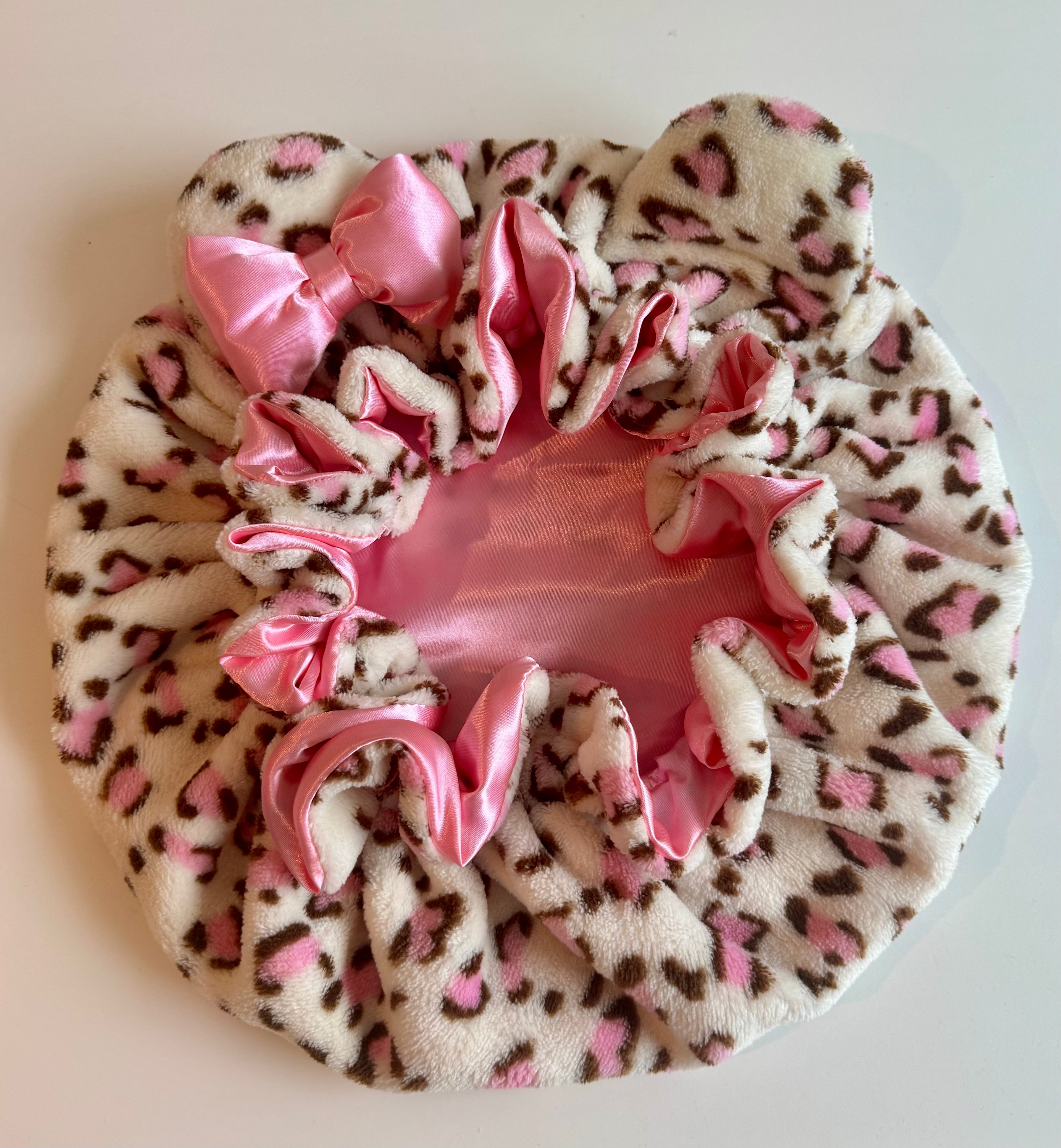 Plush Satin Bonnet !Limited Stock!